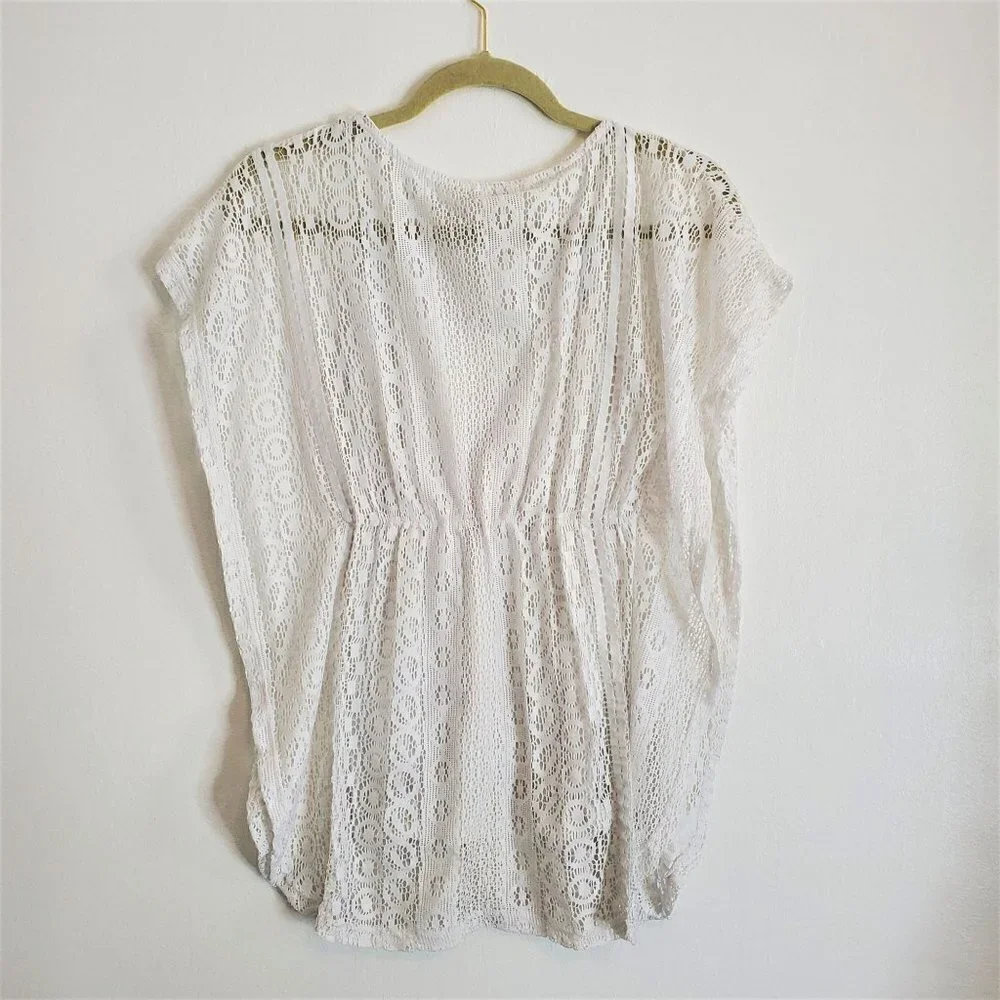 H&M White Lace Top Junior Size 8-10Y